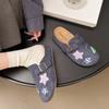 Medias Pantuflas Cerradas Estilo Birkenstock para Mujer, Nuevo Modelo Verano 2025, Zapatos Slip-On para Estudiantes, Sandalias de Suela Gruesa