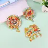 Imanes para Refrigerador de Aleación Kaifeng Magnéticos Creativos Productos Culturales y Creativos Tendencia Nacional Imanes para Refrigerador Souvenirs Turísticos de Henan Imanes para Refrigerador al por Mayor