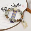 Mercadorias de Barraca Estilo Ano Novo Pulseiras de Cerâmica Jingdezhen Joias de Alto Padrão Estilo Chinês Novo Atacado