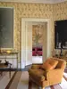 Papel Pintado Floral Retro Papel Pintado Estilo Campestre Americano Sala de Estar Dormitorio Pared de Fondo de TV Tela Decorativa para Pared No Tejido
