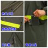 Poncho de punto grueso y largo de una pieza, capa larga impermeable, para hombres y mujeres, universal para exteriores, a prueba de lluvia, venta al por mayor de fábrica