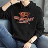 Suéter Pesado para Hombre 320g Chaqueta con Capucha Top con forro polar Cálido Blanco Manga Larga Jersey con Capucha Tendencia Joker