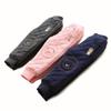 Calça Comprida Infantil 2025 Versão Coreana Cão Azul Calça de Algodão para Meninas Leggings Quentes de Inverno Outono e Inverno Engrossada Pode Ser Usada por Fora Calça Infantil