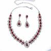 Oferta especial moda moda novia cadena joyería de boda actividades joyería cadena de diamantes de imitación multicolor opcional