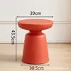 Mesa de centro pequena nórdica Sofá criativo Mesa lateral Simples Mesa pequena doméstica Sala de estar Mesa de canto Varanda Mesa redonda pequena