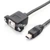 Cabo de Dados Mini Macho para USB Bm com Parafusos Cabo de Extensão para Impressora Adaptador de Energia