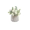 145 Flores de Simulação Flores Artificiais Decoração Sala de Estar Sala de Jantar Planta em Vaso de Simulação Decorações para Mesa de Escritório em Casa Pequenos Enfeites