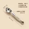 Cuchara para helado retráctil de acero inoxidable 304 con mango grueso antideslizante, cuchara para helado, sacabolas de fruta, transfronterizo