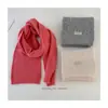 Bufanda Cálida para Bebé con Protección para el Cuello de Mujer Otoño e Invierno Versátil de Color Contrastante Cortavientos Estilo Coreano Ins para Niños Bufanda Pequeña de Punto con Combinación de Colores