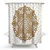 Cortina de ducha impermeable y a prueba de moho con estampado de flor de mandala estilo nacional original engrosada transfronteriza, cuenta de ducha, fabricantes