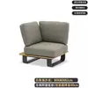 Juego de Sofás para Exterior Modelo Home Courtyard Terraza Madera Maciza Muebles de Ocio Diseñador Nórdico Exterior Silla Lounge de Teca