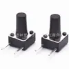 Interruptor de Tacto Ligero de 2 Pines, Interruptor de Botón 6* 0.3*0.4kg Pin, Interruptor de Llave 6*6*8.5 Pulsación Lateral de 2 Pines Microinterruptor