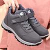 Botas de Nieve Otoño e Invierno Nuevo Estilo Senderismo para Ancianos Fondo Zapatos de Papá Venta al por Mayor Dropshipping Botas de Algodón Transfronterizas Casuales Velcro Zapatos de Algodón
