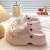 Versátil Elevación de Altura para Personas Bajitas, Zuecos para Caminar al Aire Libre, Tendencia de Celebridades de Internet, EVA, Hace que las Piernas Parezcan Más Largas, Zapatos Perforados