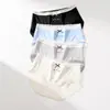 Pantis de algodón con lazo para mujer, de algodón con lunares y cintura media, bragas triangulares transpirables con ribete de encaje para estudiantes y niñas, comercio exterior