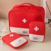 Caixa de remédios portátil Bolsa médica portátil de tecido Oxford Bolsa de armazenamento de medicamentos de grande capacidade Kit de primeiros socorros para casa e viagens