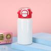 Nueva Taza Rebote Macaron Acero Inoxidable 316 Doble Popote Termo Taza para el Hogar Taza de Agua para Niños Logo Personalizado