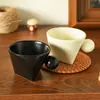 Taza Cerámica Personalizada Irregular Mango de Bola Taza Fronteriza Amazon Taza Café Agua