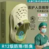 Tamancos Masculinos para Sala de Cirurgia, Modelo Masculino 2026 Novo para Uso Externo no Verão, Sola Grossa, Resistente ao Desgaste, Antiderrapante, Resistente a Odores, Sandálias Respiráveis