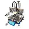 3050 Máquina de Serigrafia Plana Semi-Automática Aço Inoxidável Balança Relógio Caixa de Metal Chassi Máquina de Serigrafia