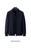 Chaqueta Casual de Negocios para Hombres de Mediana Edad y Mayores Otoño 2026, Abrigo para Hombre con Cuello Alto, Moderno, Casual, Top Sencillo
