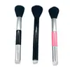 Espejo Mágico de Doble Cabeza Pintura para Uñas Arte de Uñas Polvo Aurora Cabeza de Silicona Brocha para Difuminar Sombra de Ojos Maquillaje Halo Herramientas de Belleza Polvo