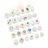 Cuentas Sueltas Gruesas Plateadas con Circonitas Micro pavimentadas con Diamantes Accesorios para Pulseras DIY Pulsera con Cuentas Accesorios de Joyería Cuentas Espaciadoras Venta al por Mayor
