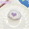 Peluche Caricatura Orejas de Corazón Broche DIY Adorno de Corazón de Durazno Diadema Accesorios para Ropa Accesorios para Ropa Colgante