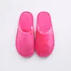 Nuevas Pantuflas de Felpa para Interior para el Hogar Otoño e Invierno Suelo de Madera Cálidas EVA Postparto Algodón Cixi