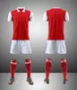 Venta al por mayor rápida de uniformes de fútbol de verano para club, de local y visitante, uniformes de entrenamiento de fútbol para adultos y niños, camisetas de fútbol para hombres y mujeres