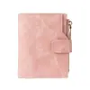 Carteira Retro Feminina Transfronteiriça Nova Porta-Cartões Múltiplos Bolsa de Identificação Bolsa de Armazenamento de Cartões Porta-Moedas Curto de Alta Qualidade Clipe Feminino