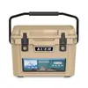 Caixa Térmica Rotomoldada para Uso Externo Transfronteiriço 20Qt Caixa Isolada Portátil Estilo Camping ao Ar Livre Piquenique