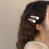 Novo estilo coreano transparente adorável strass imitação de couro prateado laço bico de pato presilha grampo de cabelo moda grampo de cabelo acessório de cabeça para meninas