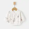 Bebê Recém-Nascido Verão Meio Costas Sem Ossos Algodão Oxigênio Gelo Fino Roupa de Mongre Pijama para Recém-Nascido Bebê de Lua Cheia Top para Ar Condicionado