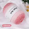 Etiqueta Branca Exportação Especial Transfronteiriça Fio de Algodão Leite de 4 Fios Lã Bola de Lã de Espessura Média DIY Tricô Boneca Crochê Lã