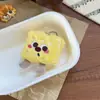 Muñeco de Hombre Galleta de Dibujos Animados Creativo Colgante Pequeño Muñeco de Peluche Divertido de Galleta y Donut Llavero Colgante para Bolso