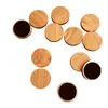 Mzct001-009 Imán para Refrigerador Pegatina Magnética de Madera Redonda Amor Madera Magnético Tridimensional Nota Adhesiva Magnética Pegatina de Posicionamiento