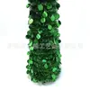 Superventas Transfronterizo En Stock 1.5m Mascota Color Sólido Disco Redondo Grande Decorativo Retráctil Chenilla Plegable Árbol de Navidad Artificial