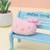 Lindo colgante de muñeca de cabeza de gato con lazo de felpa de dibujos animados, accesorios DIY para ropa, zapatos, bolsos y decoración de regalos