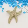 Botones de Presión Metálicos de Estrella de Mar Grandes, Botones Únicos con Temática Oceánica, Botones Decorativos para Ropa, Broches de Presión al por Mayor