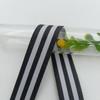 Cinta de patrón horizontal de 2 cm, color mixto, naranja, blanco, verde, multicolor, banda decorativa de múltiples rayas, ribete, accesorios para ropa, tira lateral