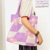 Bolso chic nuevo 2022 Especial transfronterizo Bolso tejido Bolso de hombro de moda Bolso de flores Bolso tote de gran capacidad