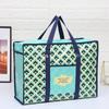 Bolsa de Almacenamiento para Mudanzas con Estampado a Color de Moda Laminada Gruesa Bolsa Duffel Grande para Ropa Bolso Plegable No Tejido