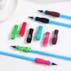Corretor de Pegada para Alunos do Ensino Fundamental Corrige a Postura de Segurar a Caneta. Tampa Corretora de Pegada para Crianças Corrige a Pegada de Lápis