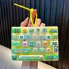 Llavero colgante de teclado de 26 teclas, juguete antiestrés para estudiantes, decoración divertida para bolsa, interesante regalo pequeño al por mayor