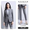 21 primavera e verão novo masculino e feminino roupa de negócios moda de negócios terno logo bordado fábrica direta atacado