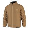 99015 Entidad Transfronteriza Primavera y Otoño Nueva Chaqueta de Cuello Casual de Negocios para Hombres de Mediana Edad Doble para Hombres de Mediana Edad