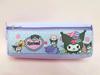 Bolsa para lápices clásica de Montaña y Mar Nacional de Comercio Exterior, Bolsa de papelería linda de dibujos animados, Cremallera, Bolsa de almacenamiento multicapa, Bolsa para lápices de estudiante, Gran capacidad