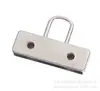 Gancho de Correa de 25 mm Clip de Correa Hebilla Tornillo Hebilla Elástica Negra Gancho de Tres Líneas Venta al por Mayor Accesorios de Ferretería para Equipaje Bolsos