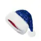 Nueva Decoración Navideña 2025 Sombrero de Pelo Largo Espeso Sombrero de Ambiente Sombrero de Lentejuelas de Doble Capa Sombrero Estilo Shanghai Sombrero Navideño Personalizado